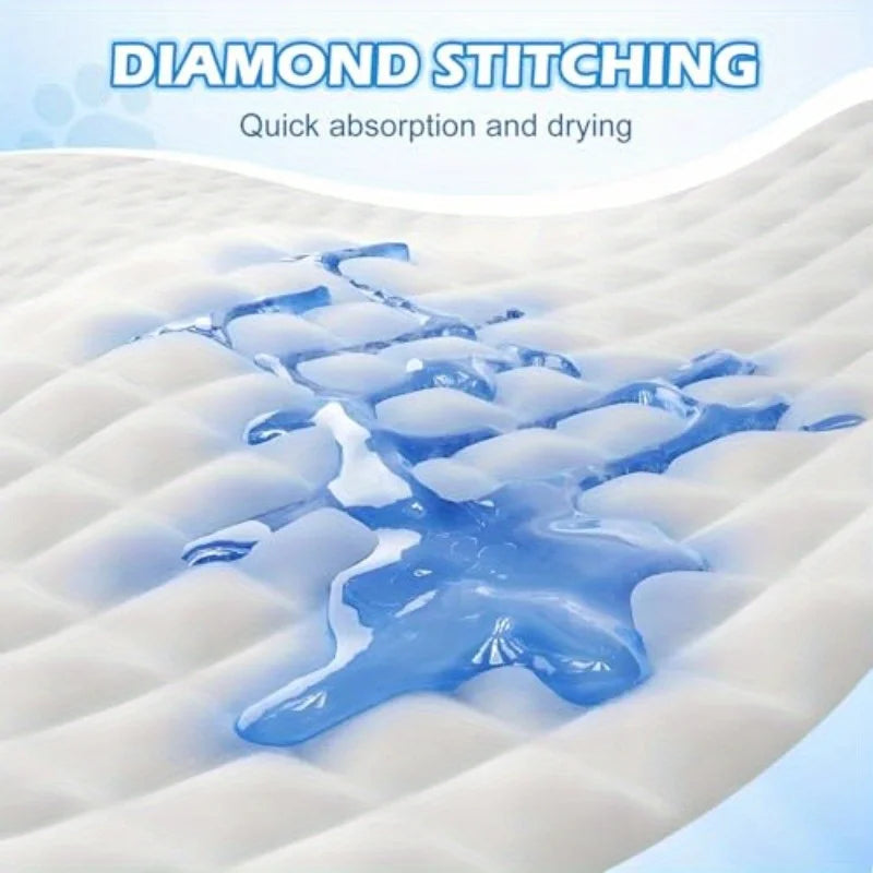 100Pcs Super  Disposable Pet Urine Pads