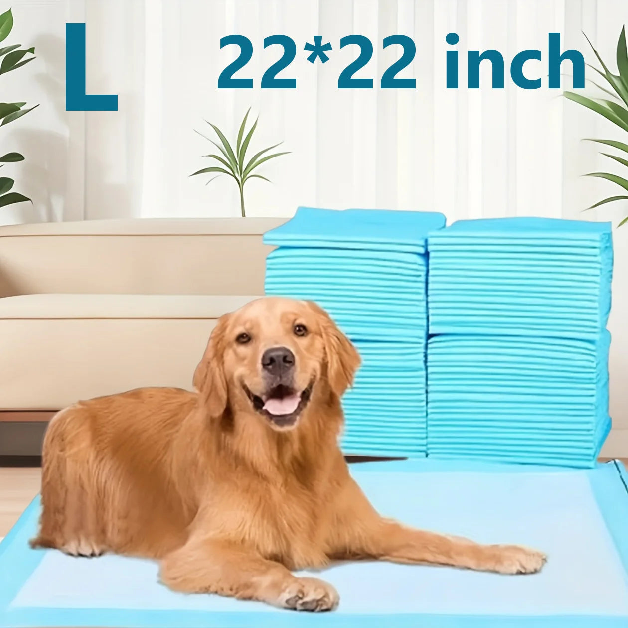 100Pcs Super  Disposable Pet Urine Pads