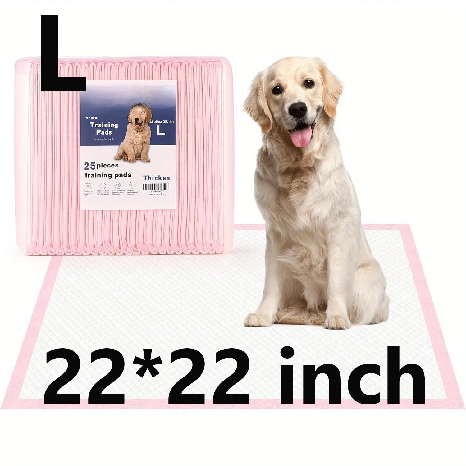 100Pcs Super  Disposable Pet Urine Pads