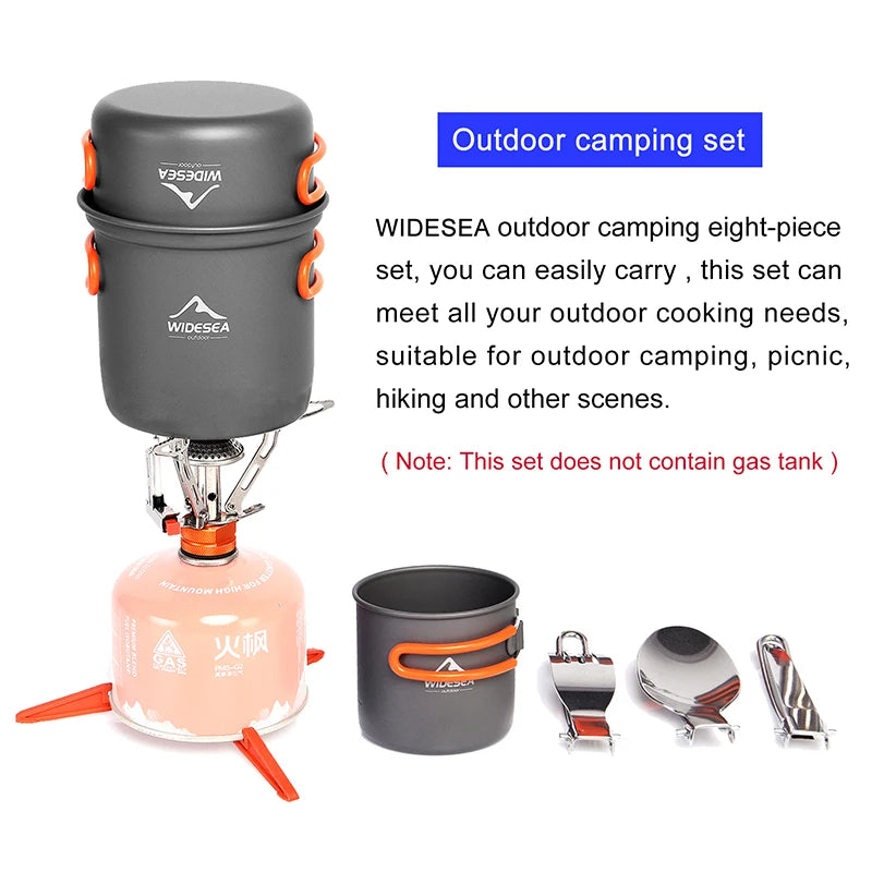 Camping Cookware Set Outdoor