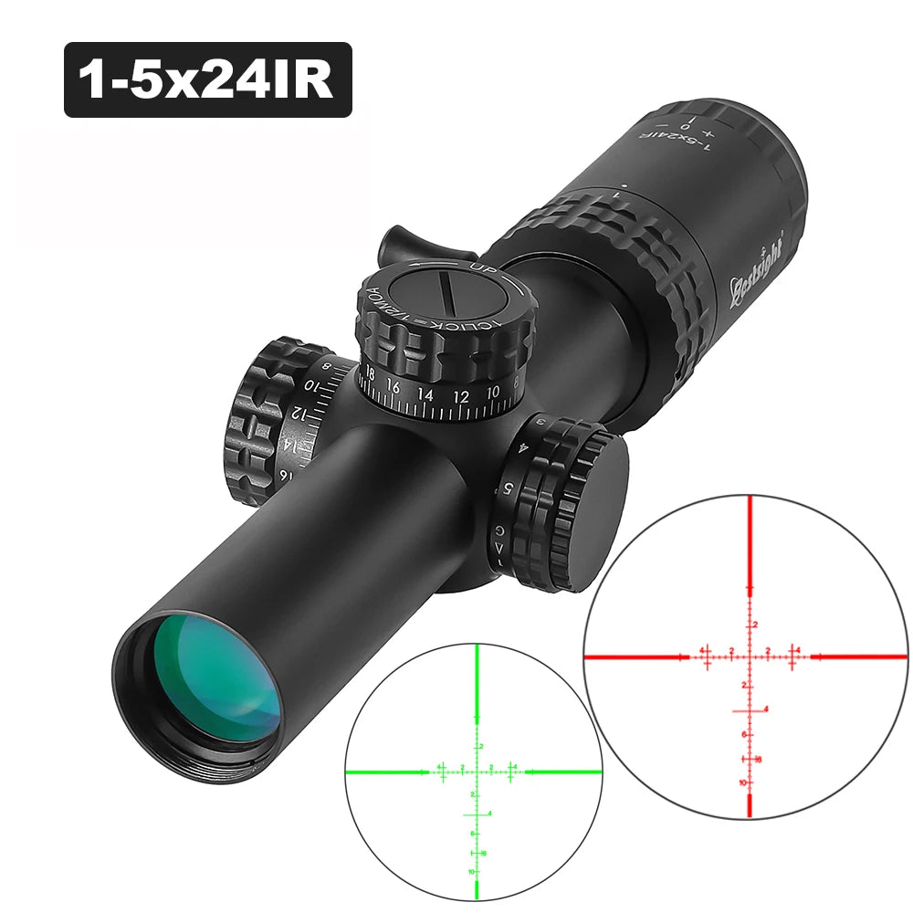 Red and Green Illuminated Hunting Scopes