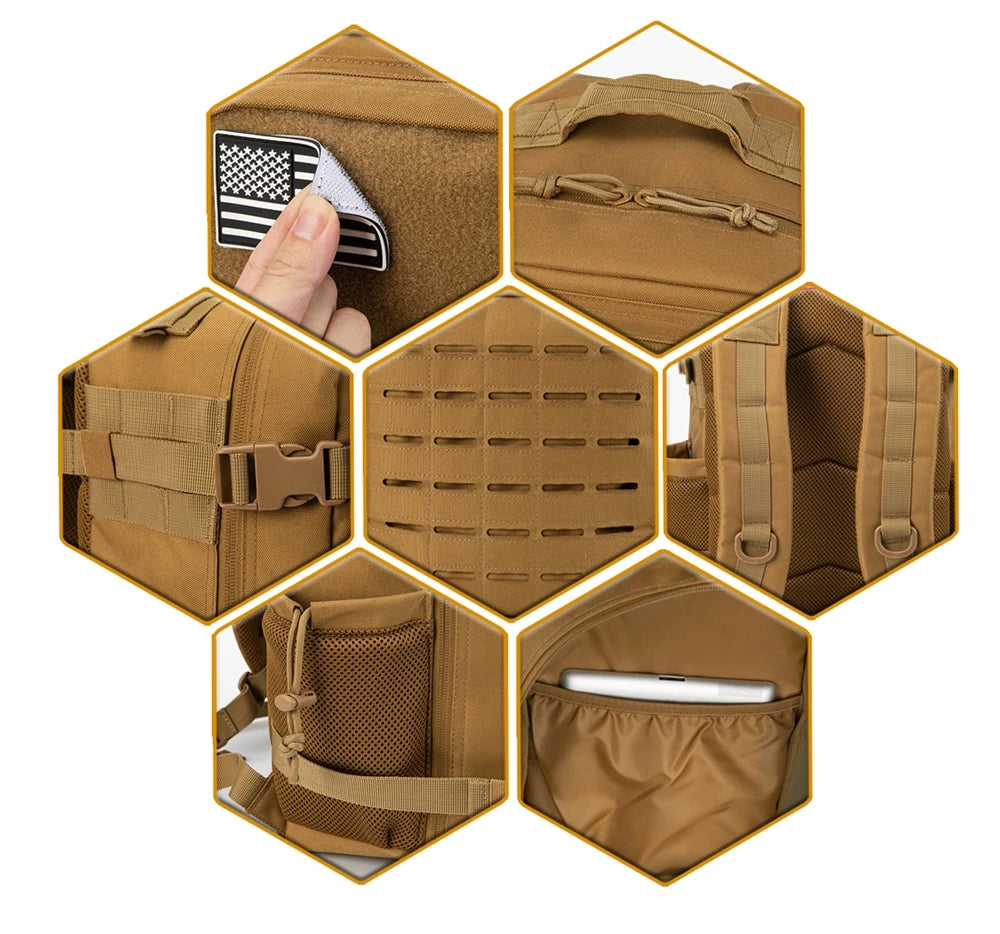 25L GYM Tactical Backpacks