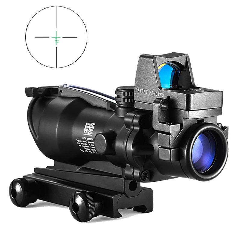 Adjustable Red Dot  4x Scope