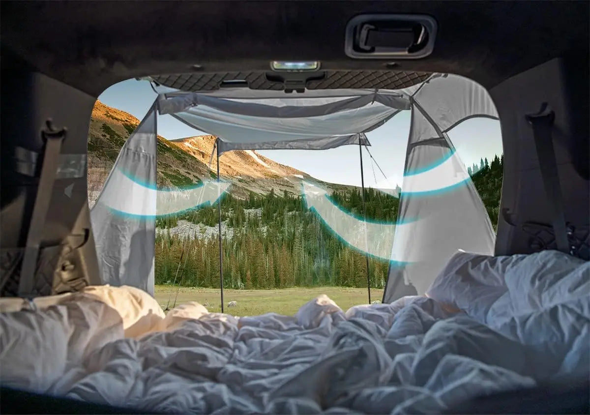 SUV Tent with Tailgate Shade Awning