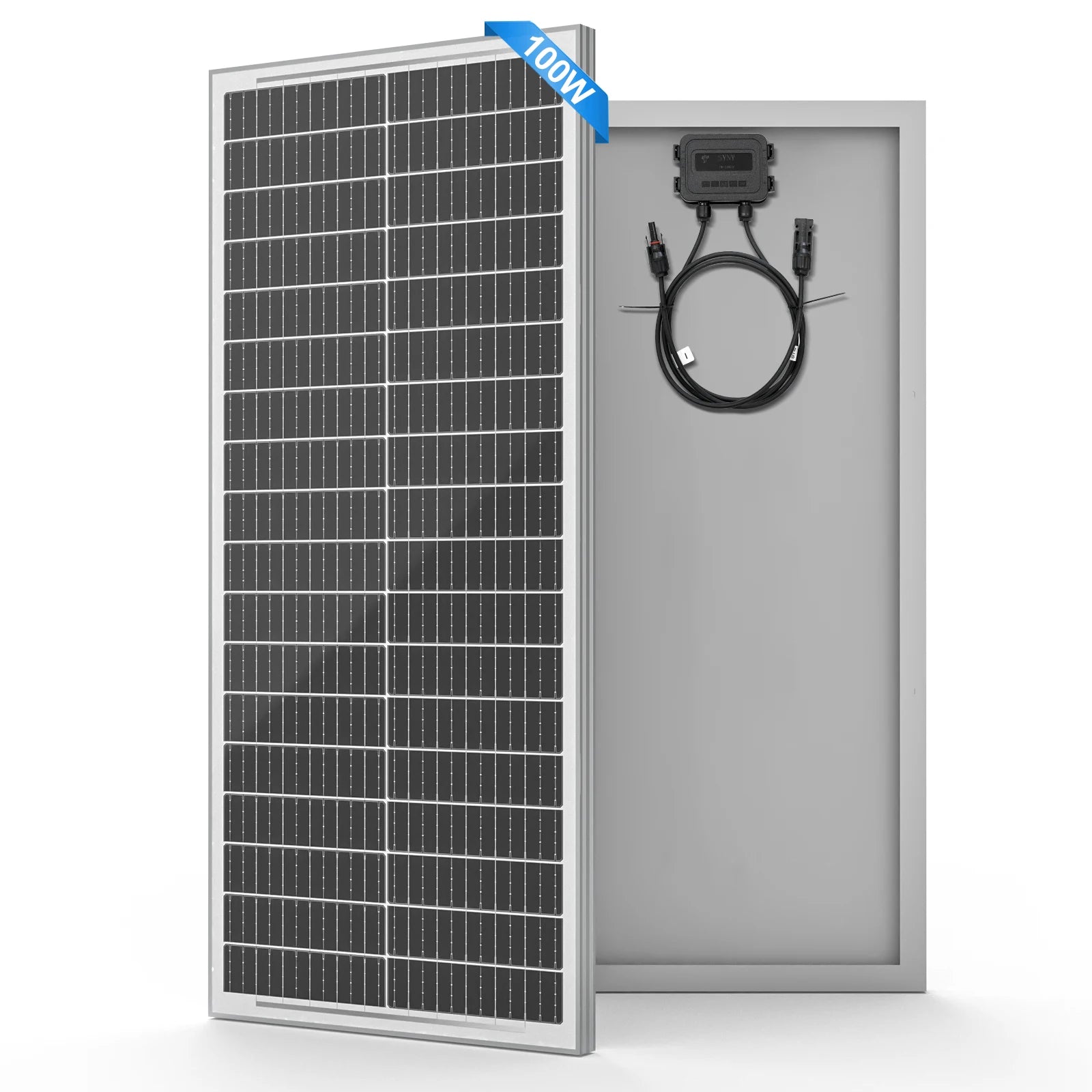 RVPOZWER 100W 12.8V 12BB Solar Solar Panel