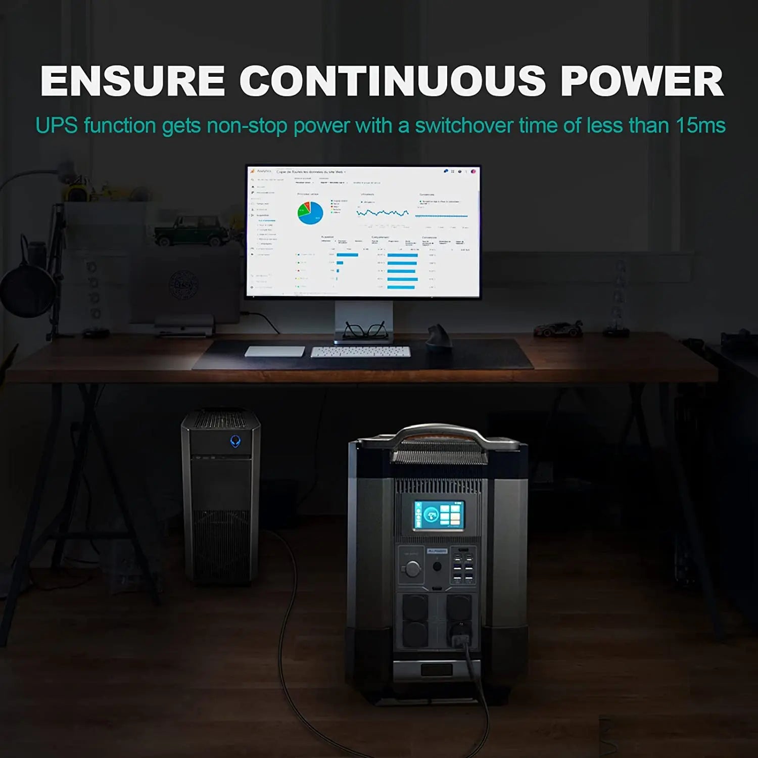 Power Station 4000W Portable Generator,