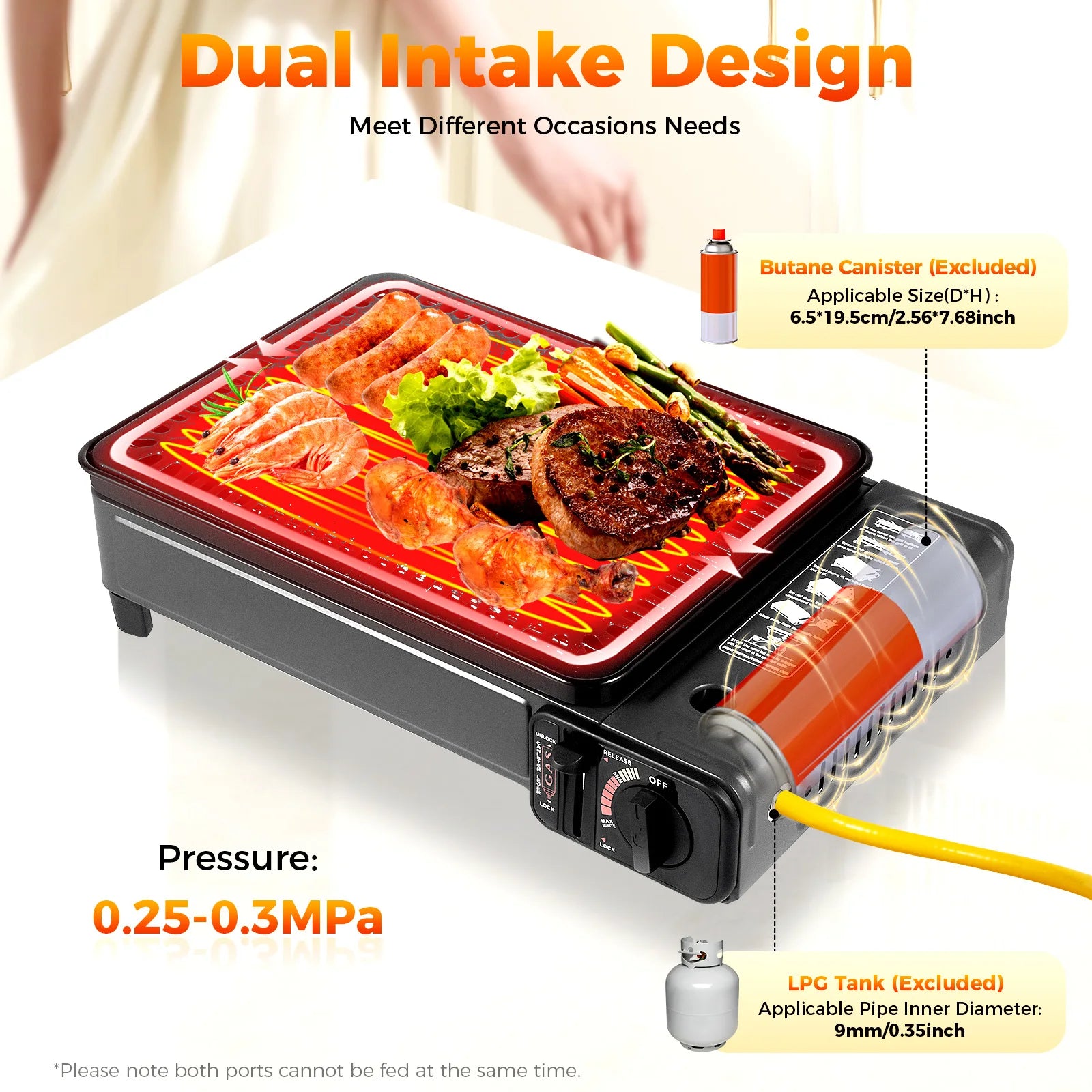 Portable Butane Gas Stove For Camping,