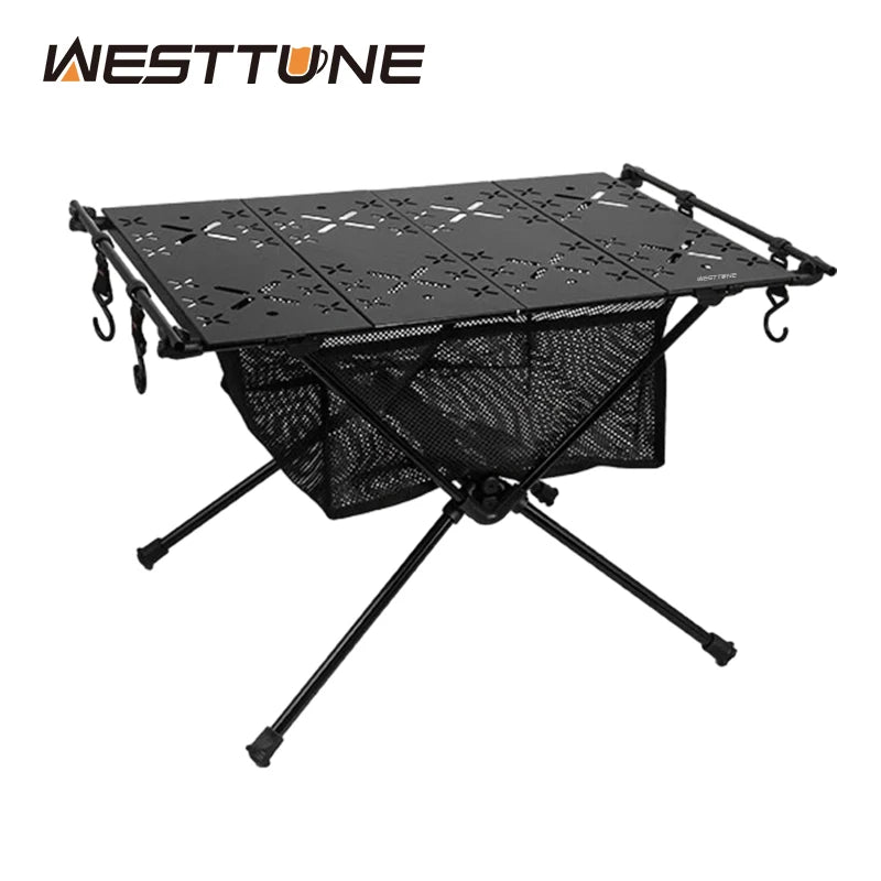WESTTUNE Folding Camping Table Aluminum