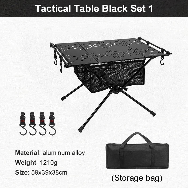 WESTTUNE Folding Camping Table Aluminum
