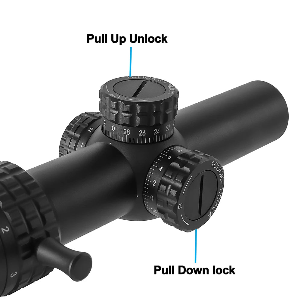 Red and Green Illuminated Hunting Scopes
