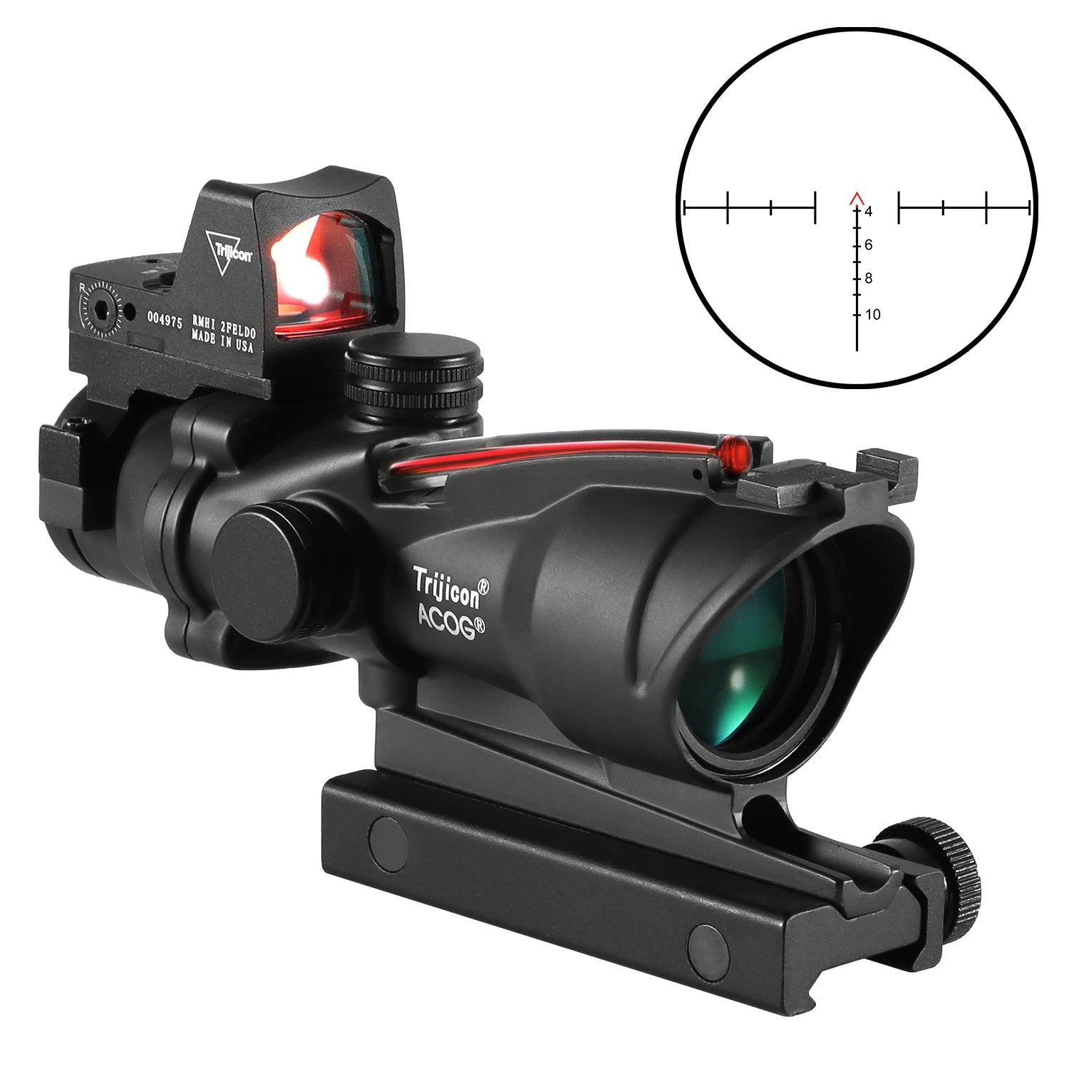 Adjustable Red Dot  4x Scope