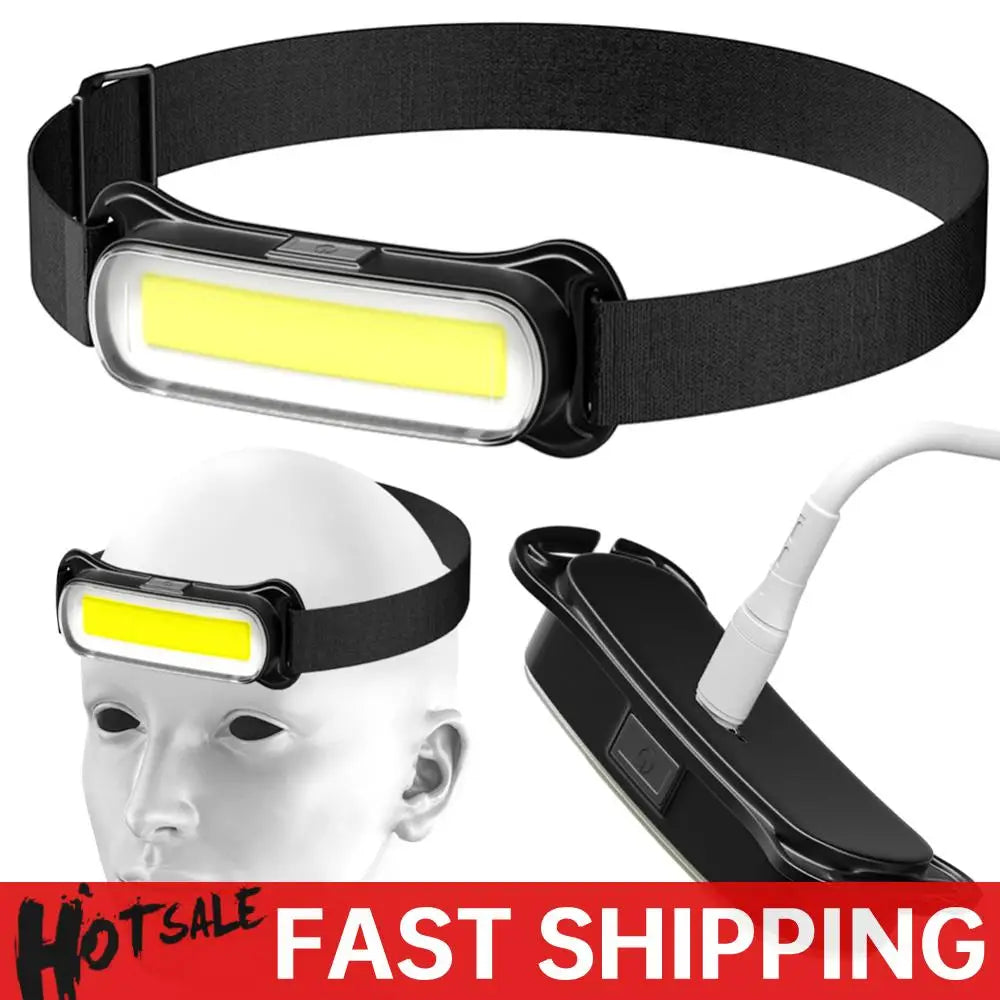 USB Rechargeable LED Headlamp