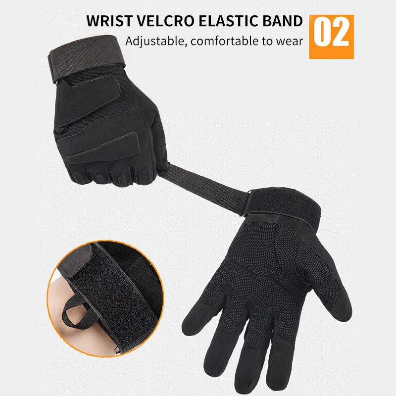 Tactical Full Finger Gloves