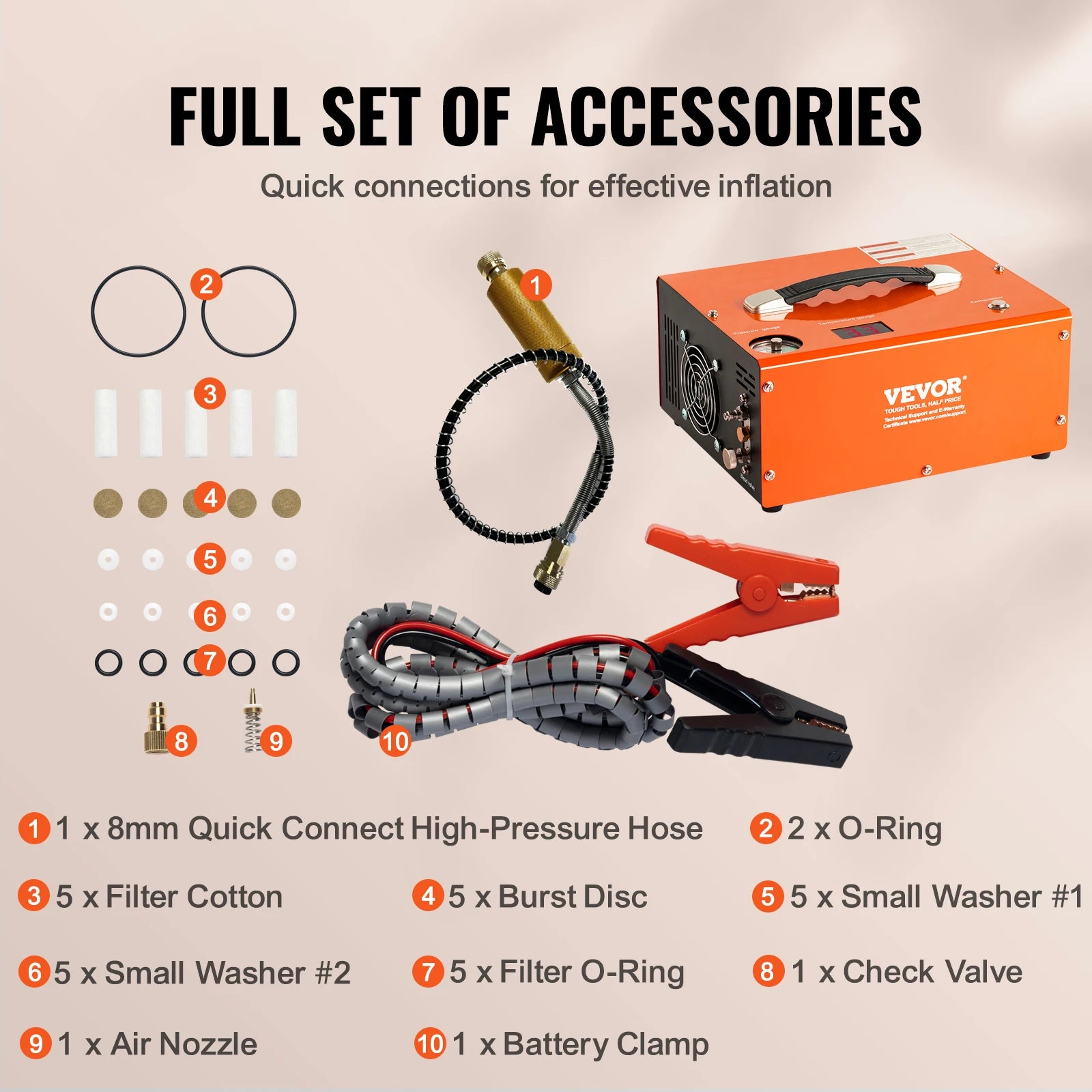 Air Compressor  4500PSI Portable