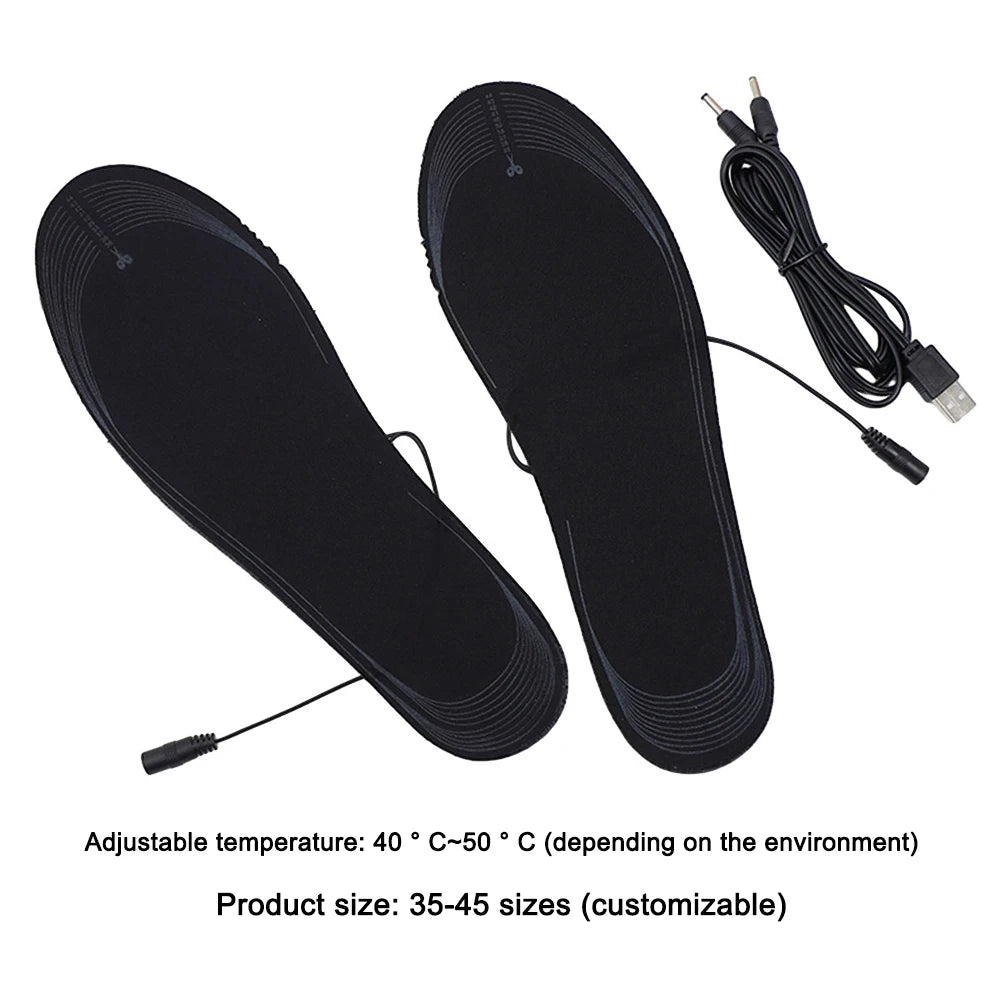 Unisex Electric Foot Warmer Adjustable Temperature