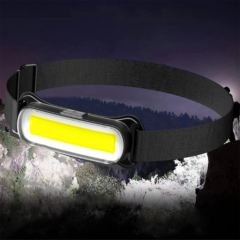 USB Rechargeable LED Headlamp