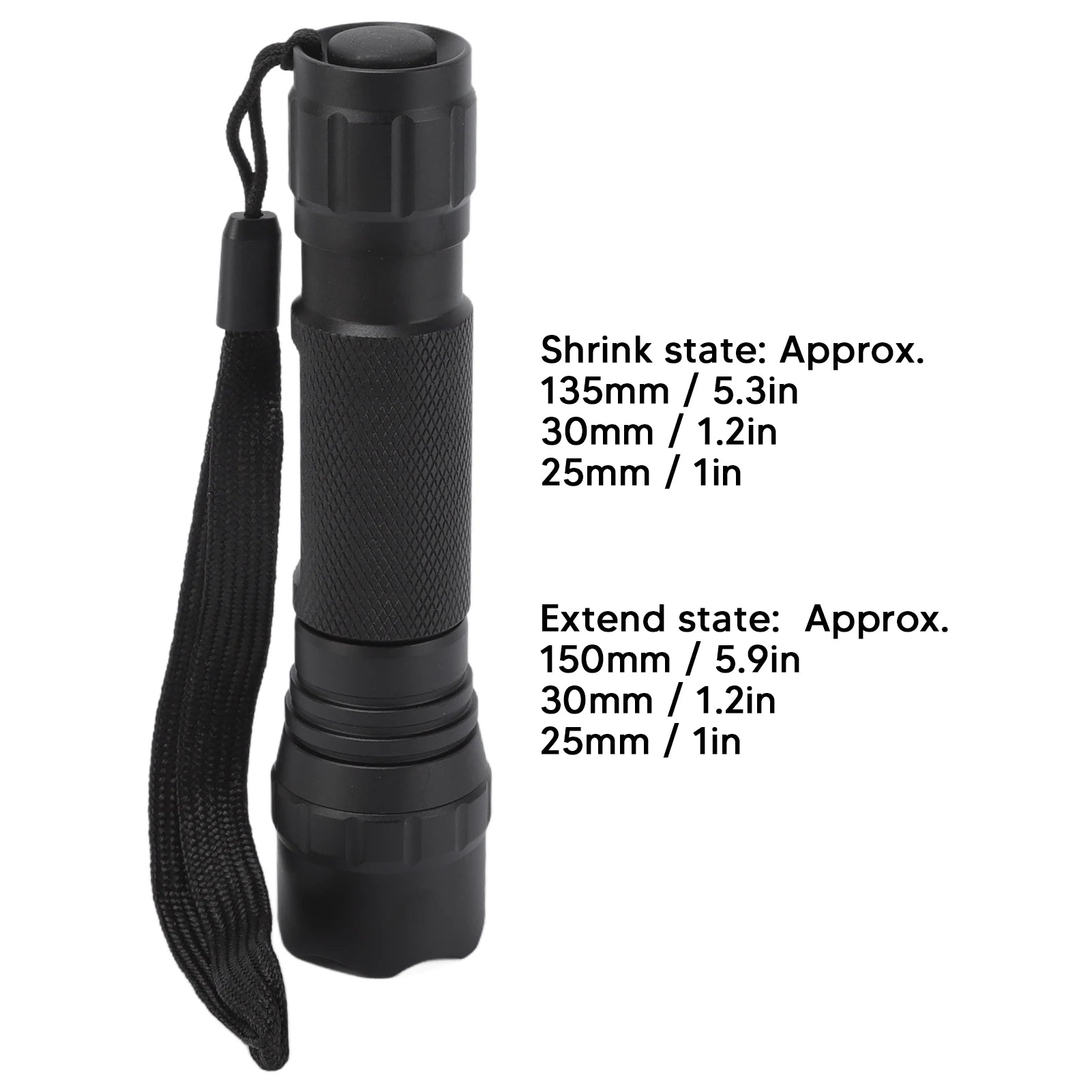 Infrared Flashlight Zoomable