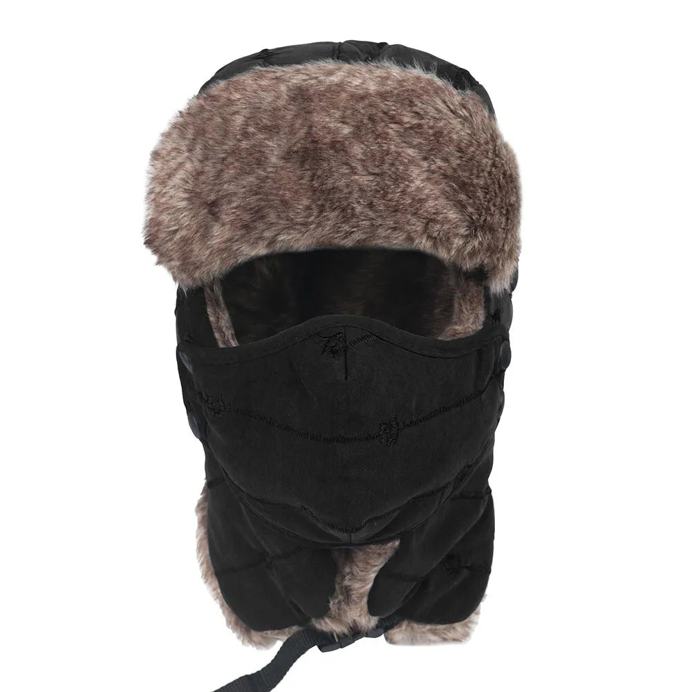 Winter Windproof Thermal Ear Flaps Cap