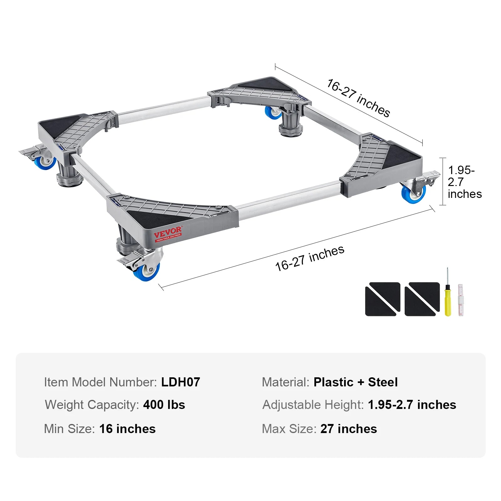 400 lbs Mini Fridge Stand Mover