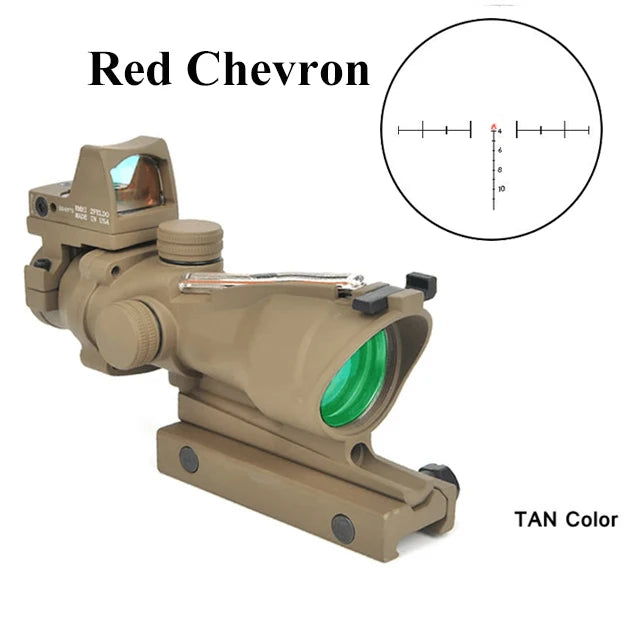 Adjustable Red Dot  4x Scope