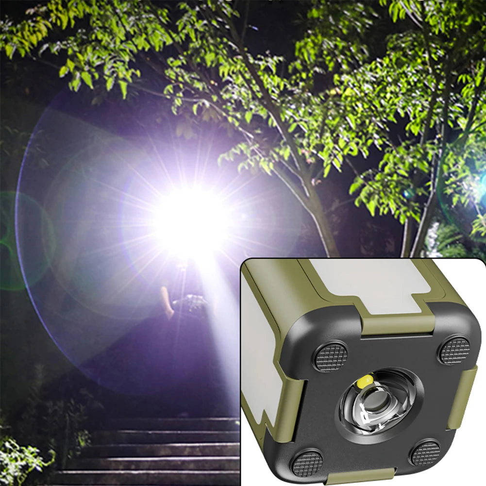Foldable Camping Light Power Bank Rechargeable