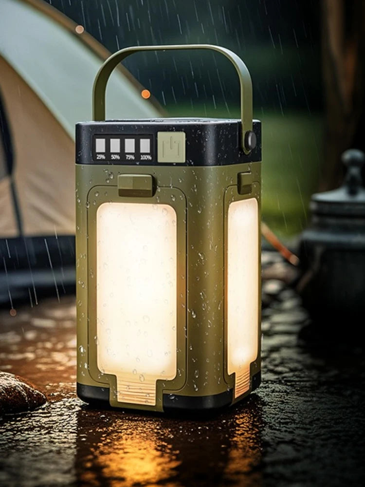 Foldable Camping Light Power Bank Rechargeable