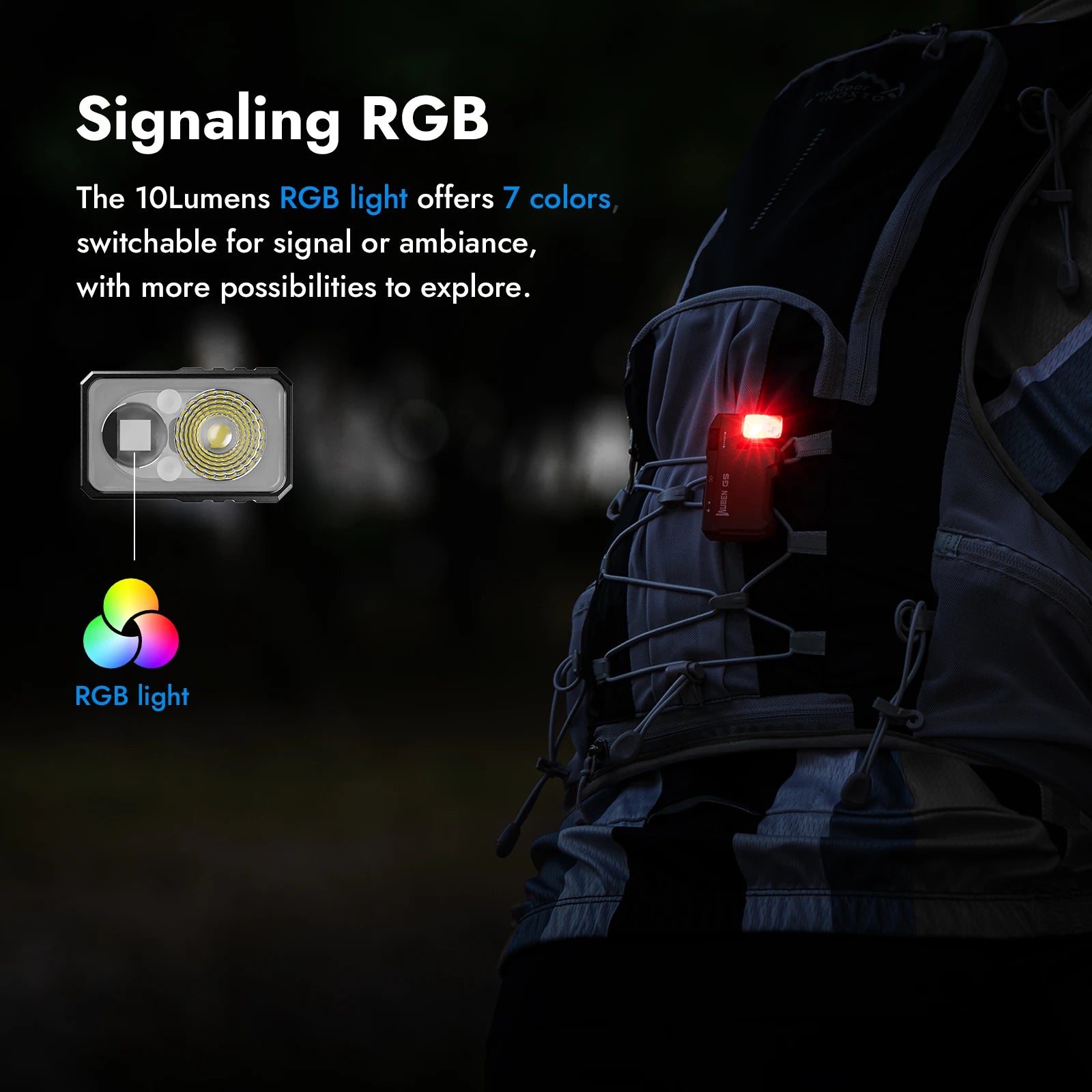 WUBEN G5 Rechargeable EDC Flashlight