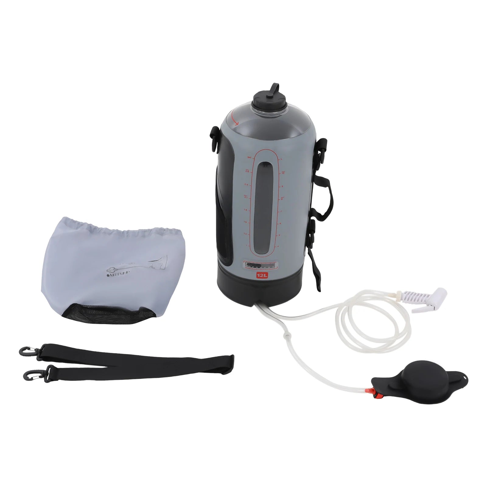 12L Camping Shower Solar