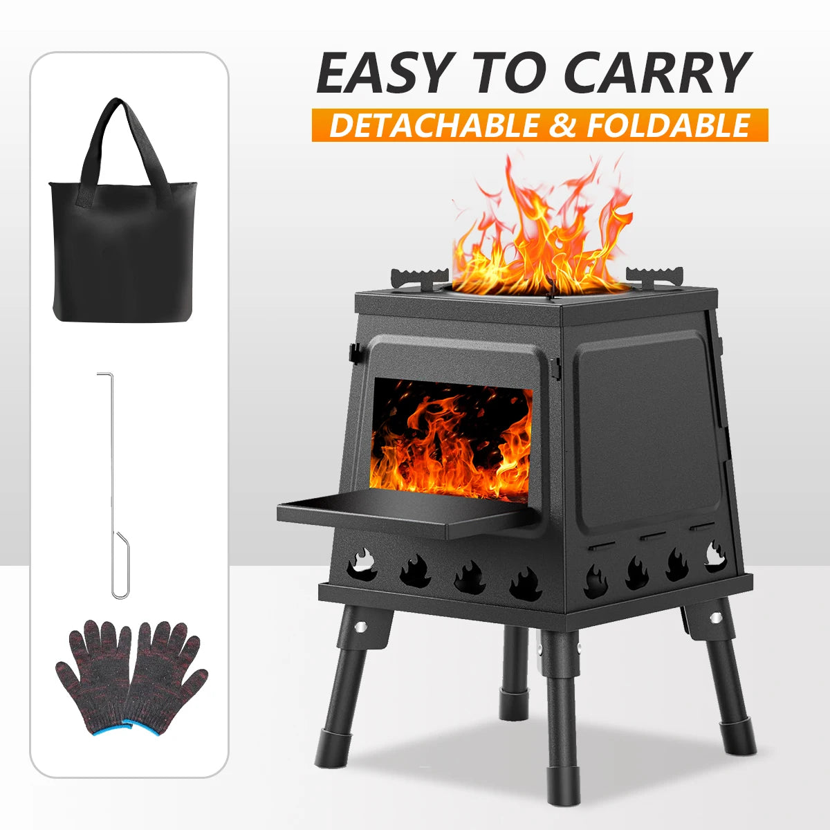 Wood Burning Camp Stove