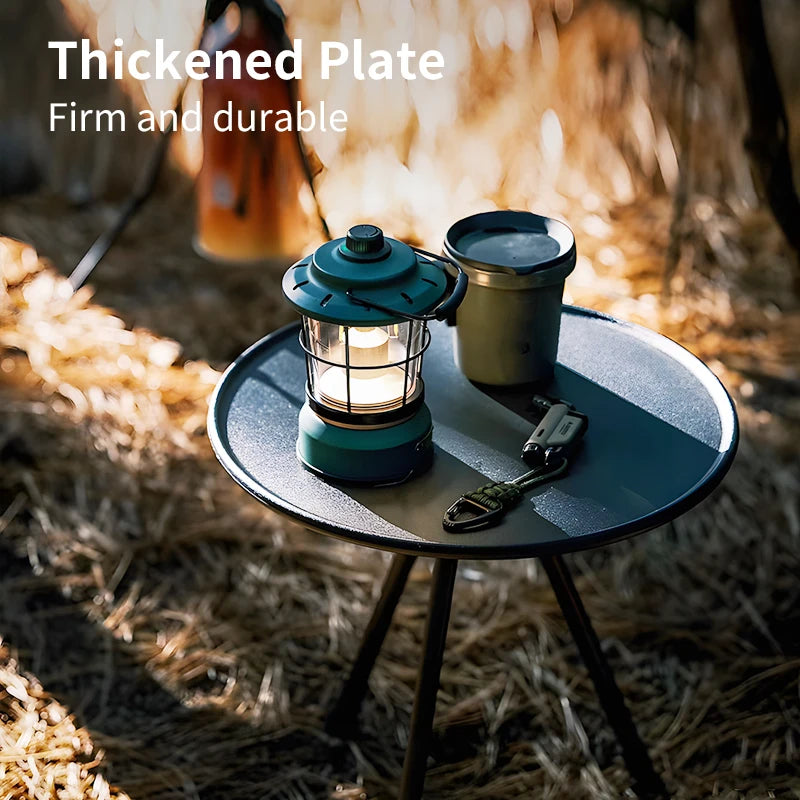 Round Table with Mesh Bag