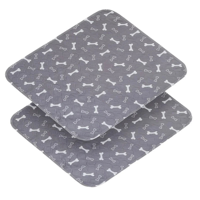 Washable Dog Pee Pads, 2 Pieces 18inchx24inch