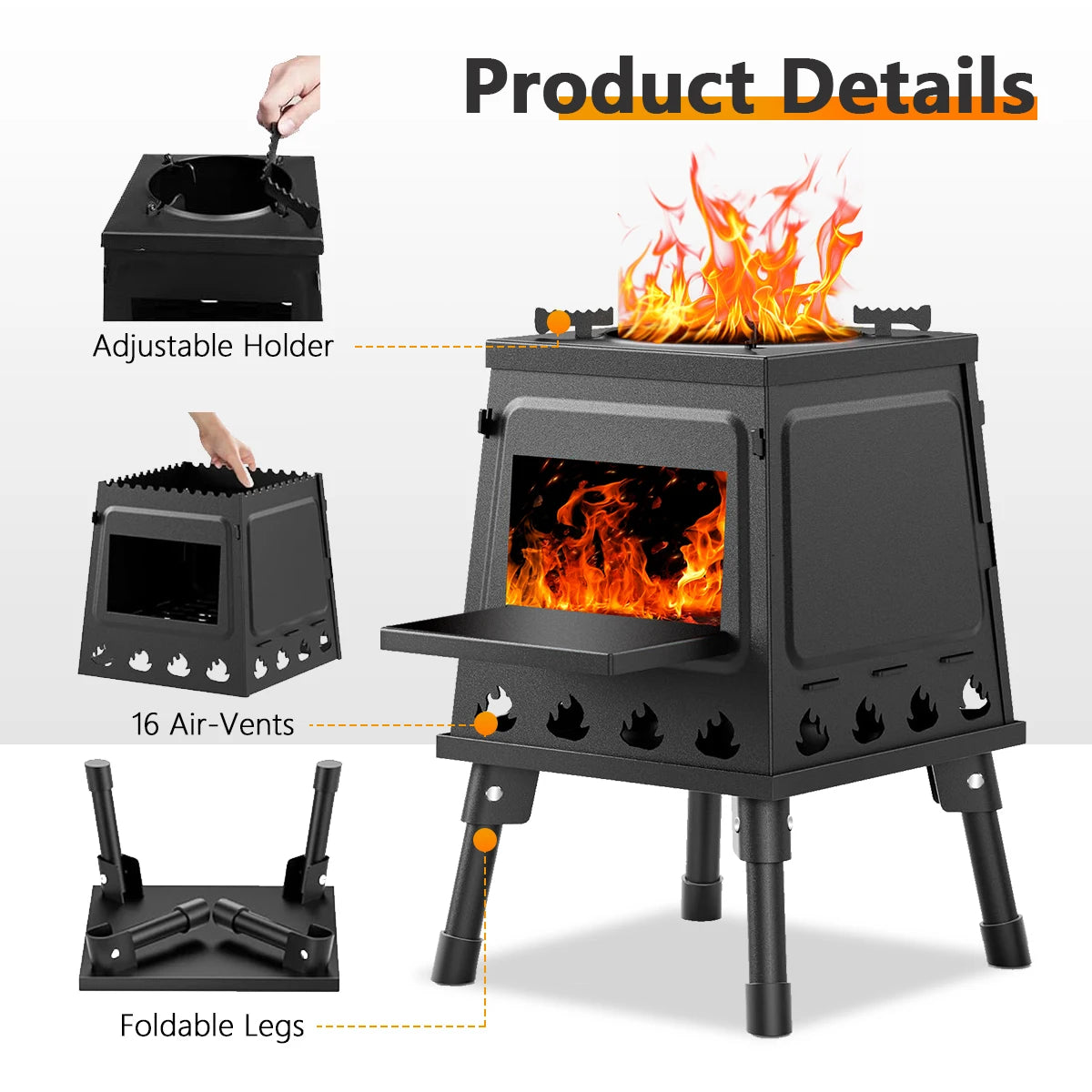 Wood Burning Camp Stove