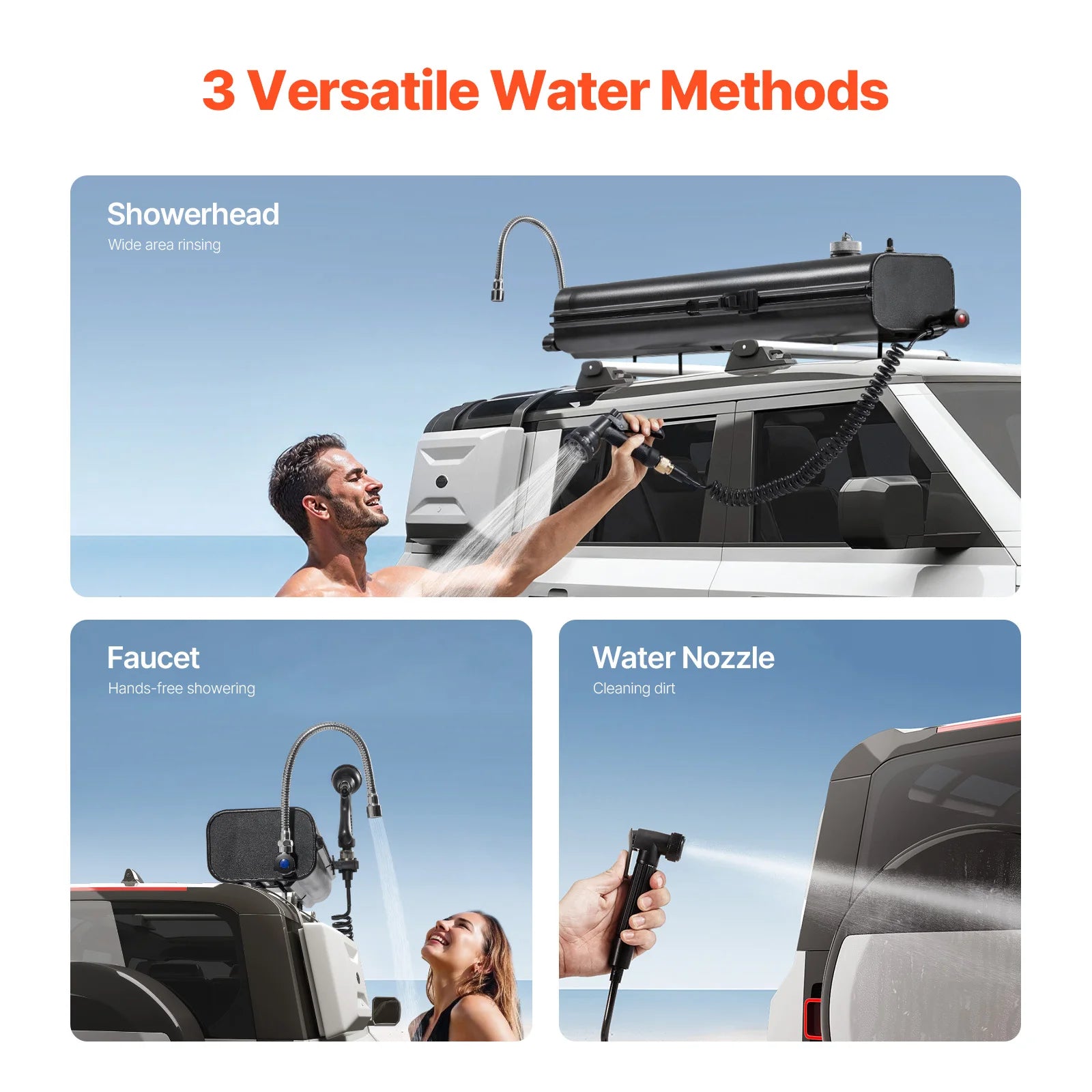 SucceBuy Roof Rack Water Tank