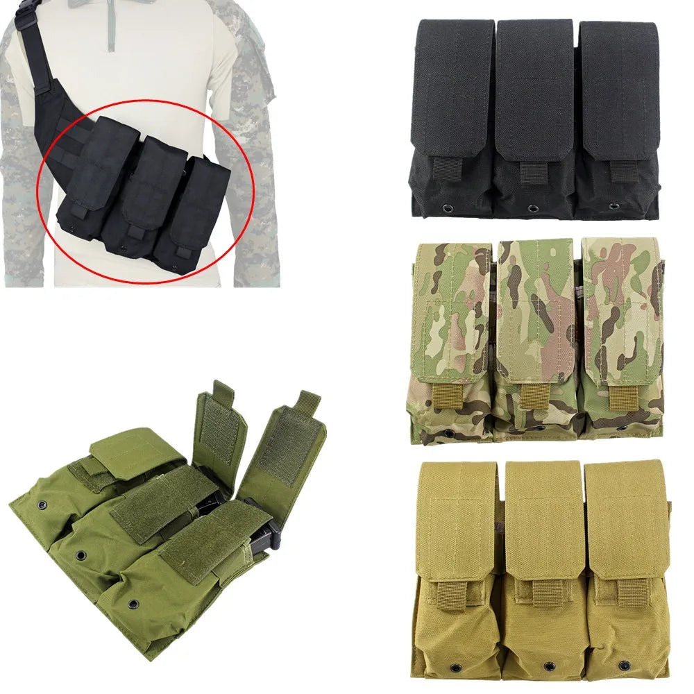 Military Triple Magazine Pouch