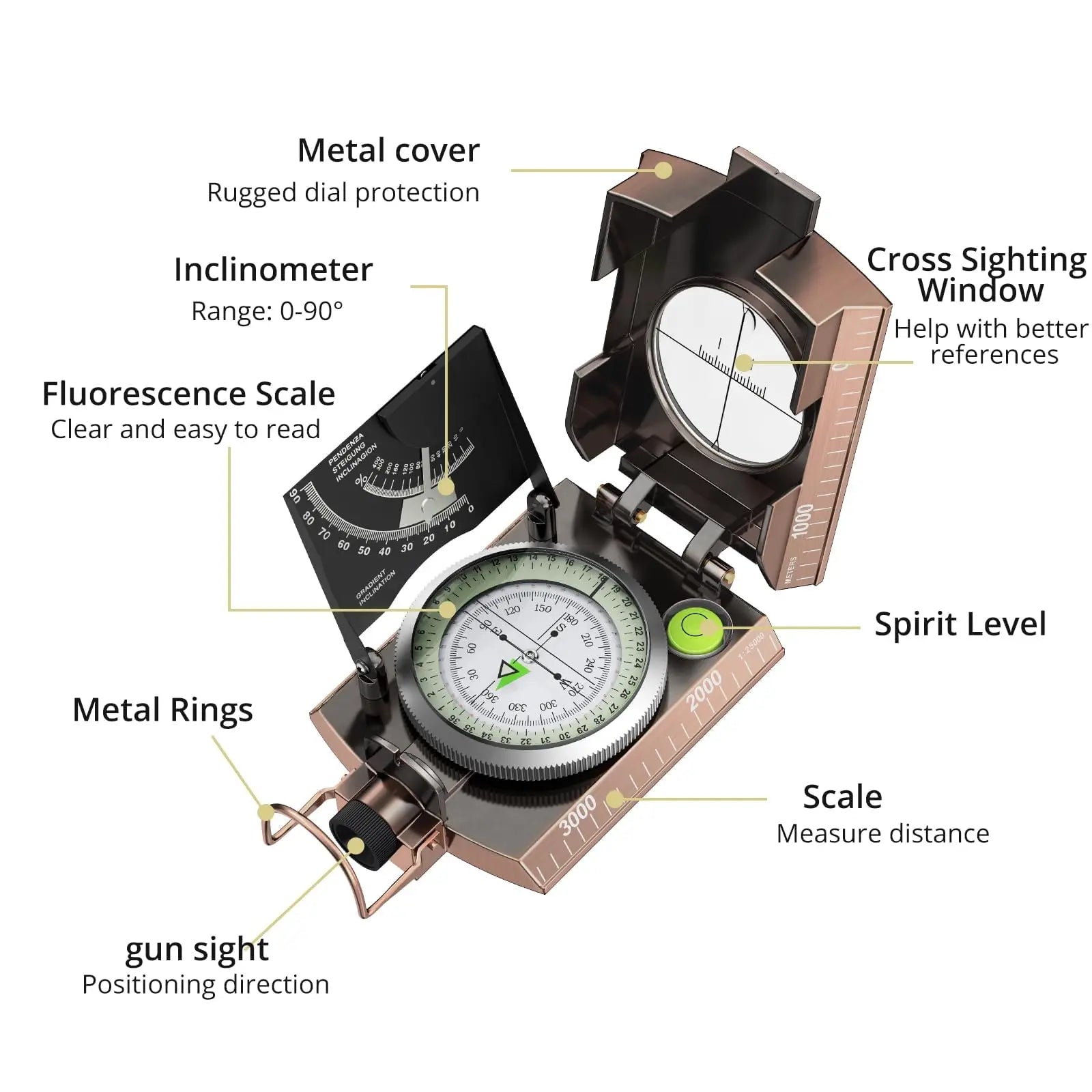 Compass Hiking Survival,