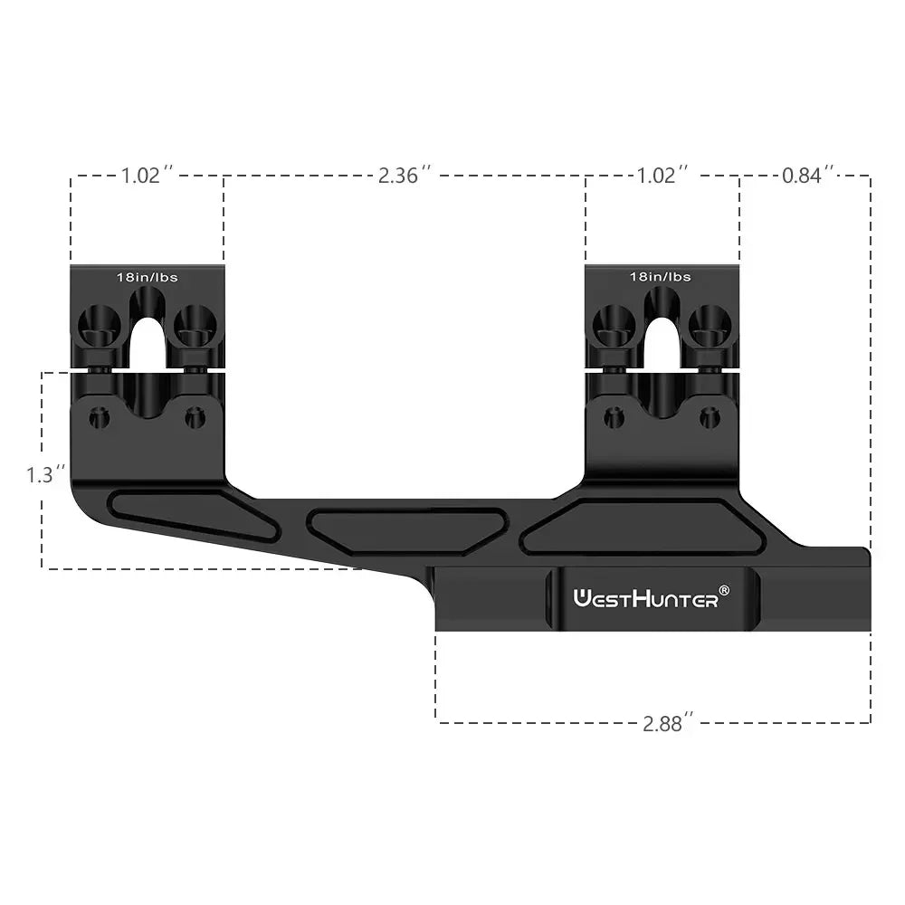 WestHunter One Piece Scope Mount
