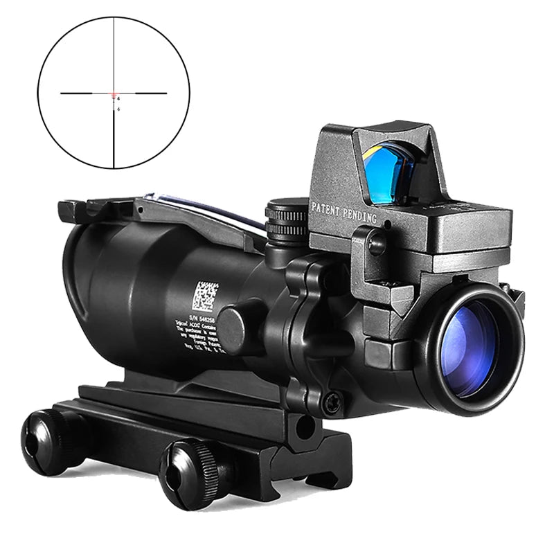 Adjustable Red Dot  4x Scope