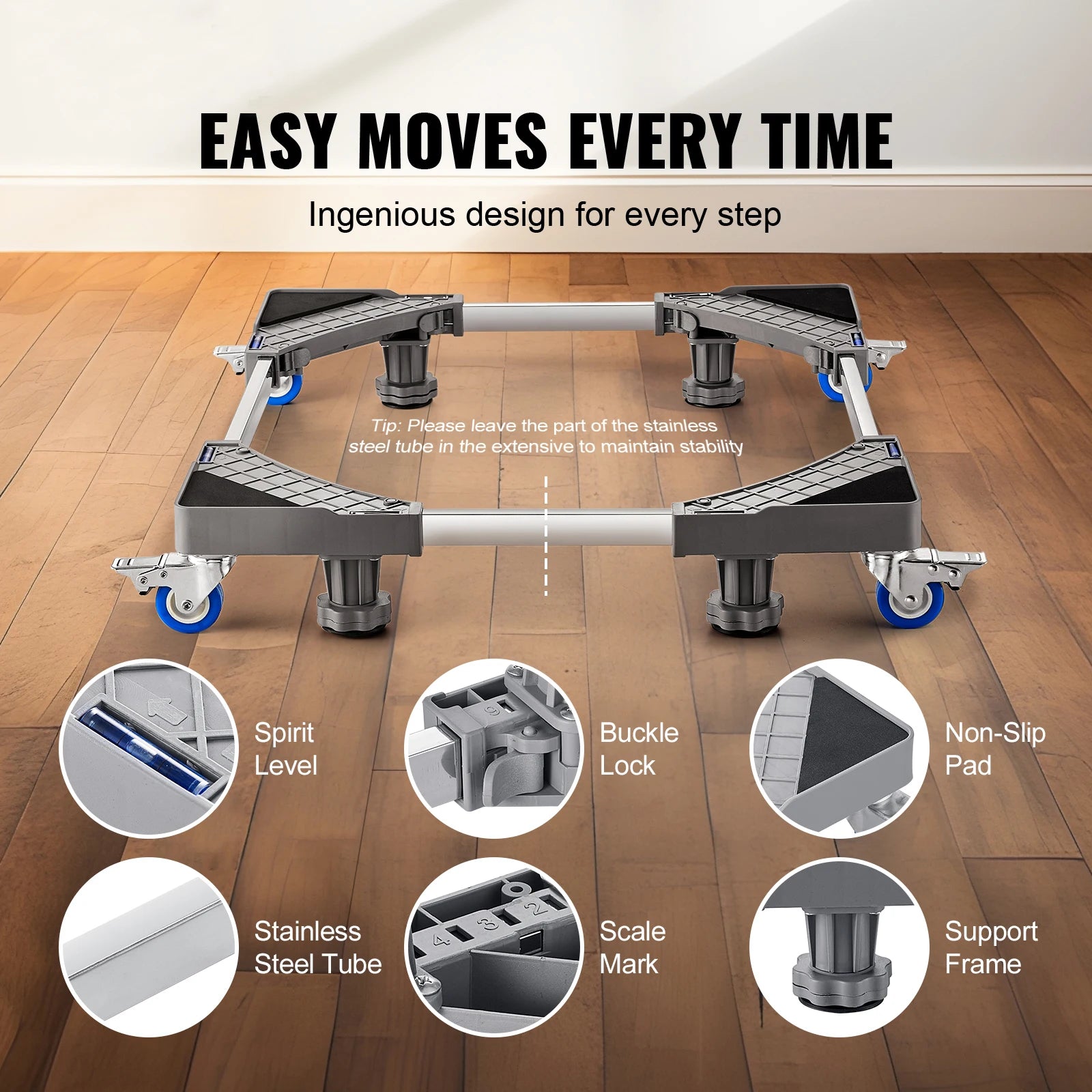 400 lbs Mini Fridge Stand Mover