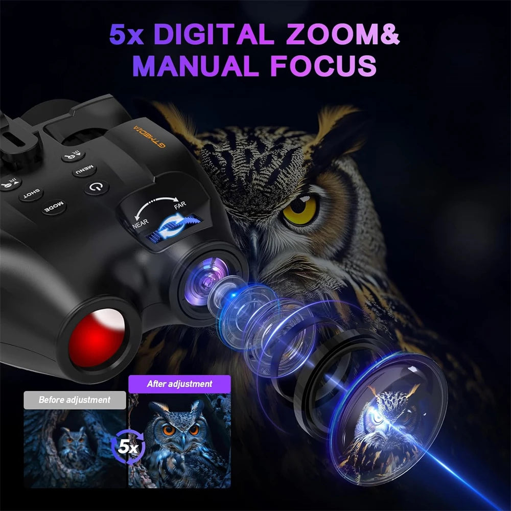 Digital Night Vision BinocularsHD Infrared Camera