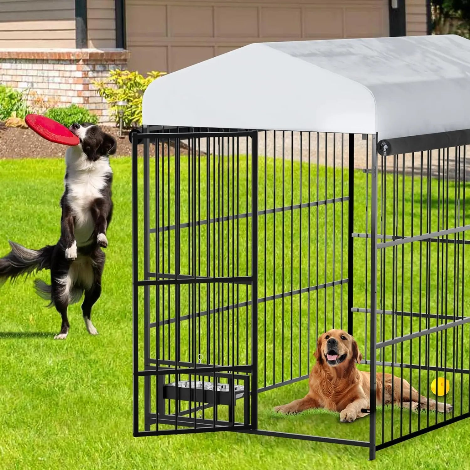 Large Dog Kennel Outside Heavy-Duty