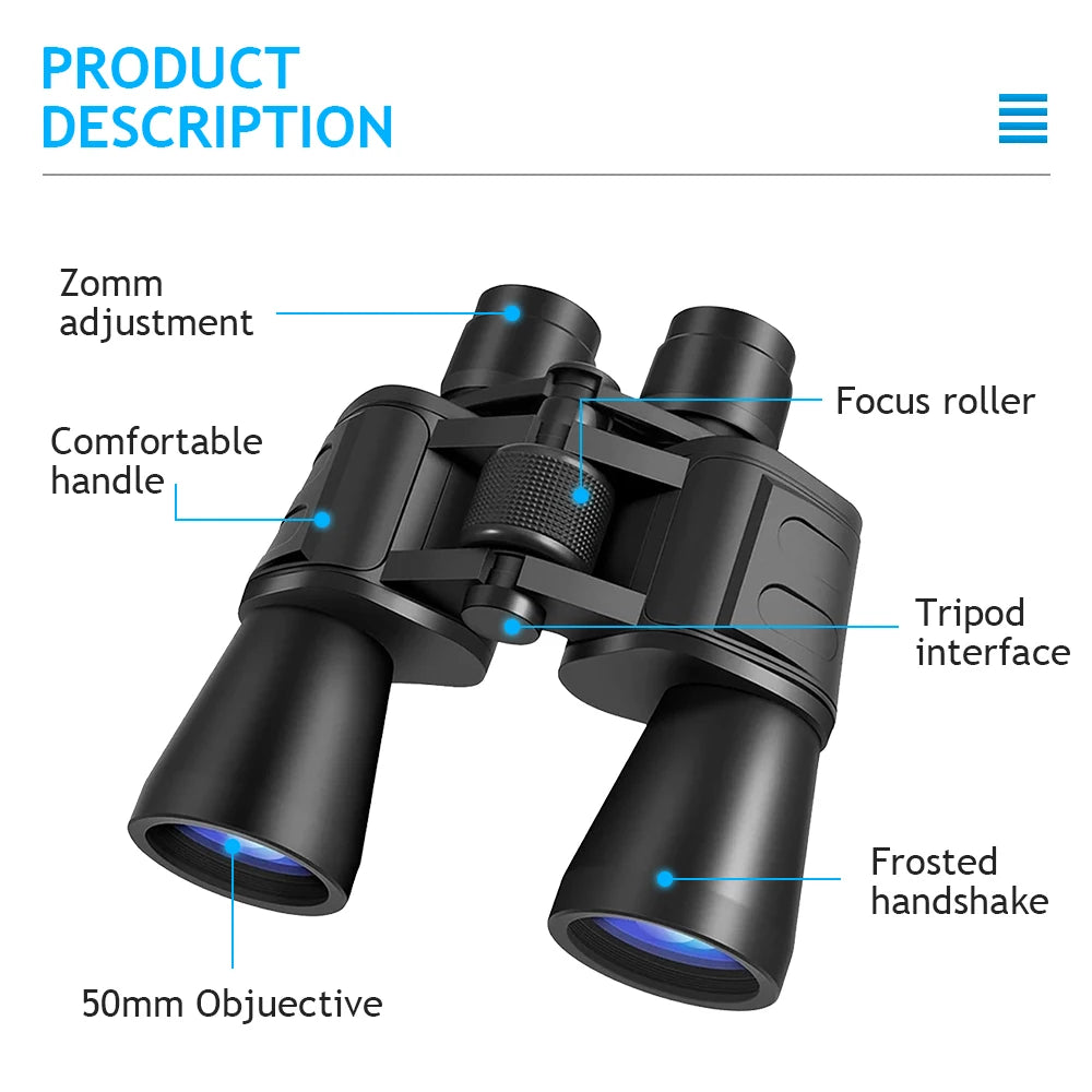 180x100 Zoom Binoculars Professiona lBinoculars