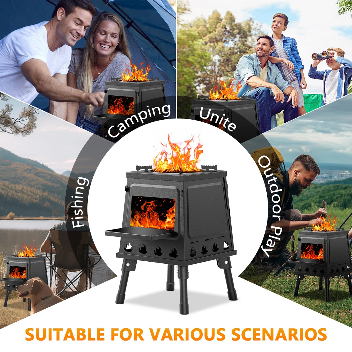 Wood Burning Camp Stove