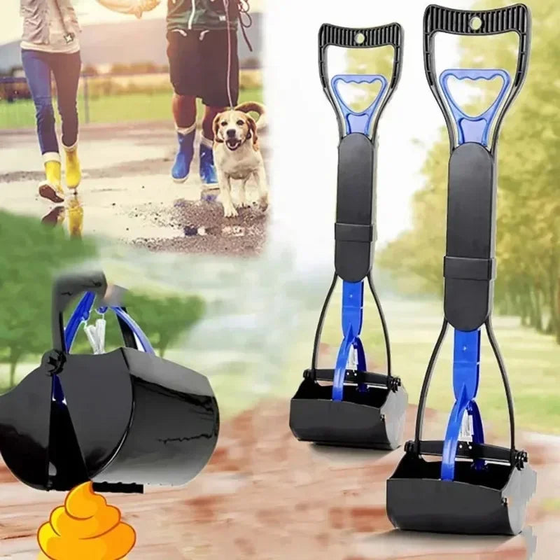 Dog Poop Grabber Pooper Scooper Long Handle