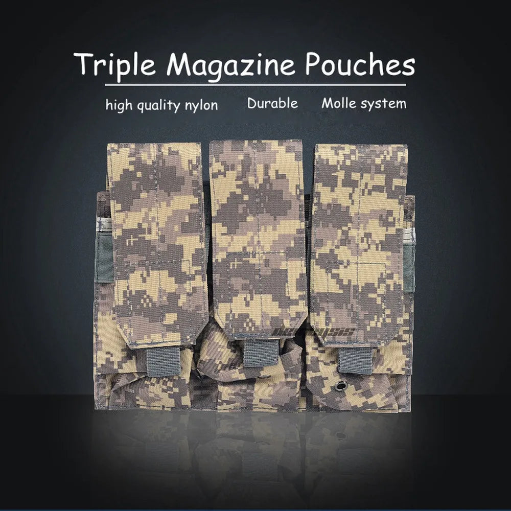 Military Triple Magazine Pouch