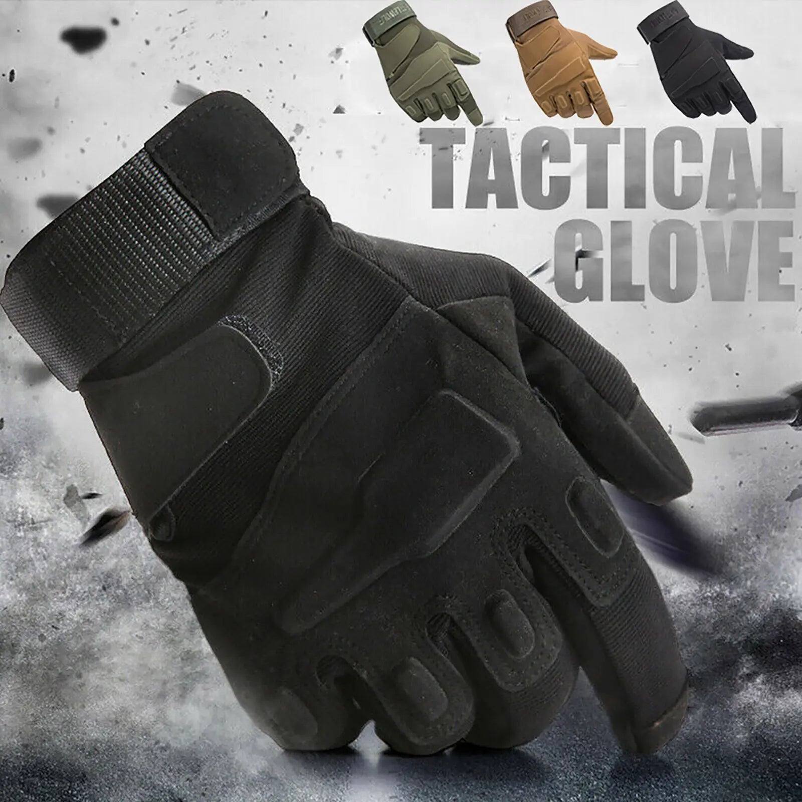 Tactical Full Finger Gloves