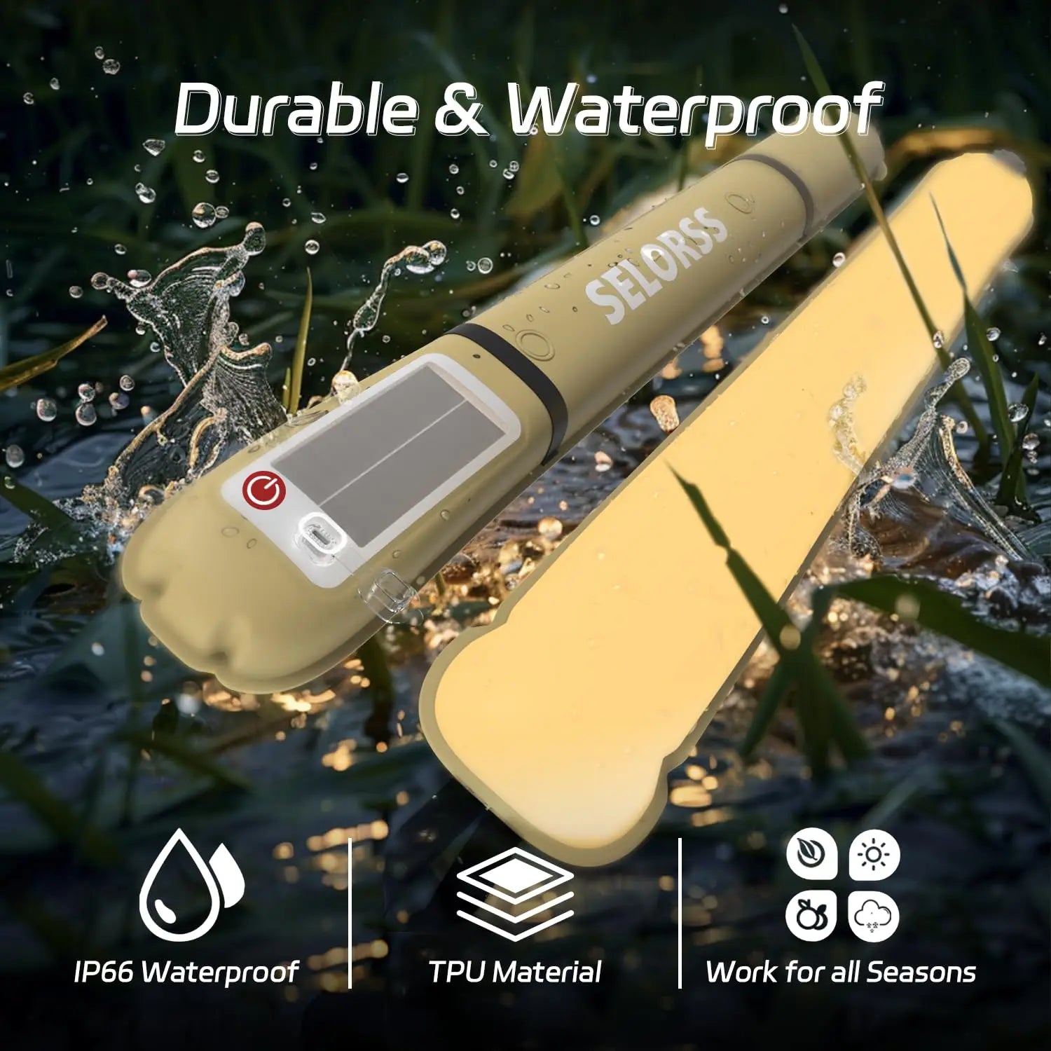SELORSS Solar Camping Lantern