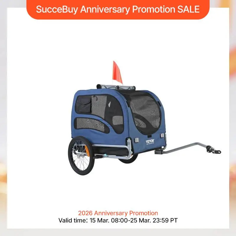 100lbs Pet Cart Bicycle Carrier