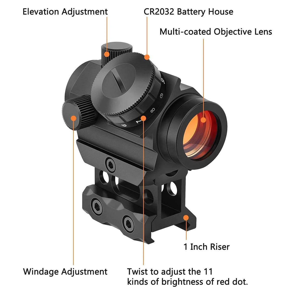 Waterproof & Shockproof & Fog-Proof Scope