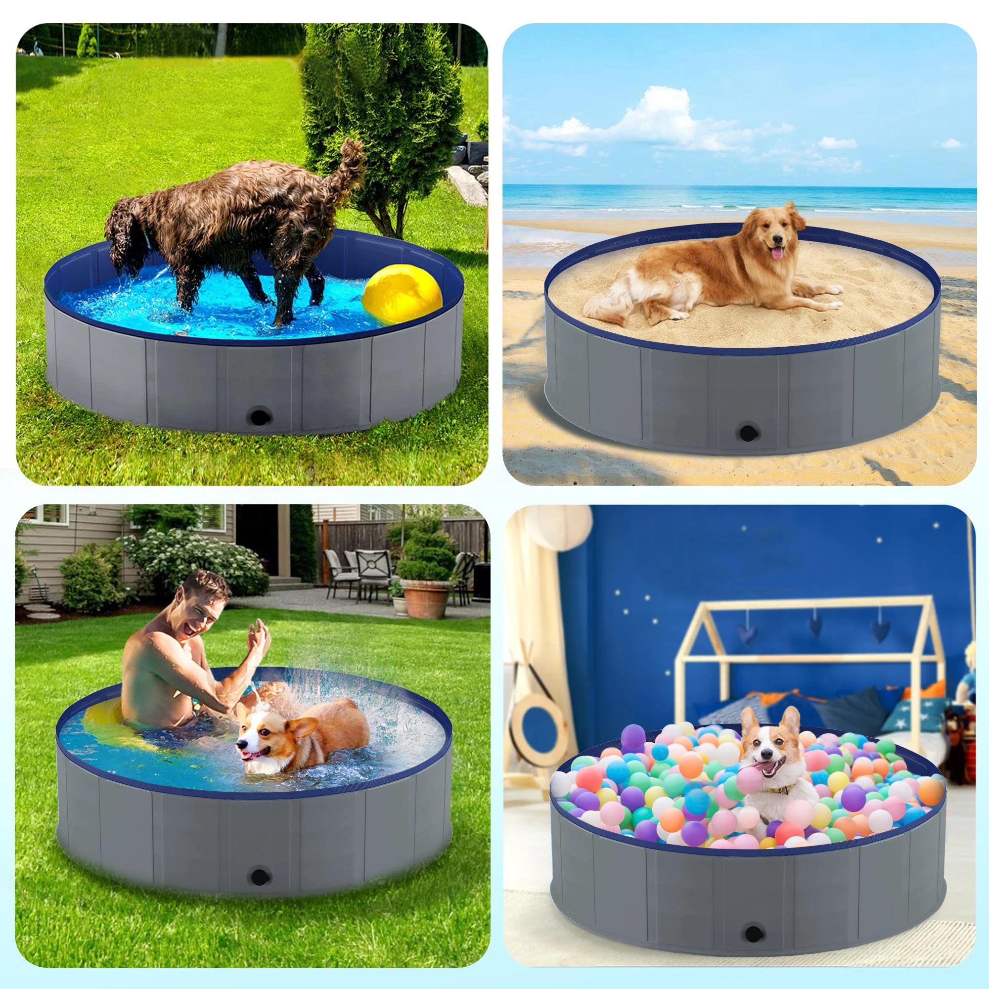 Portable Dog Pool,