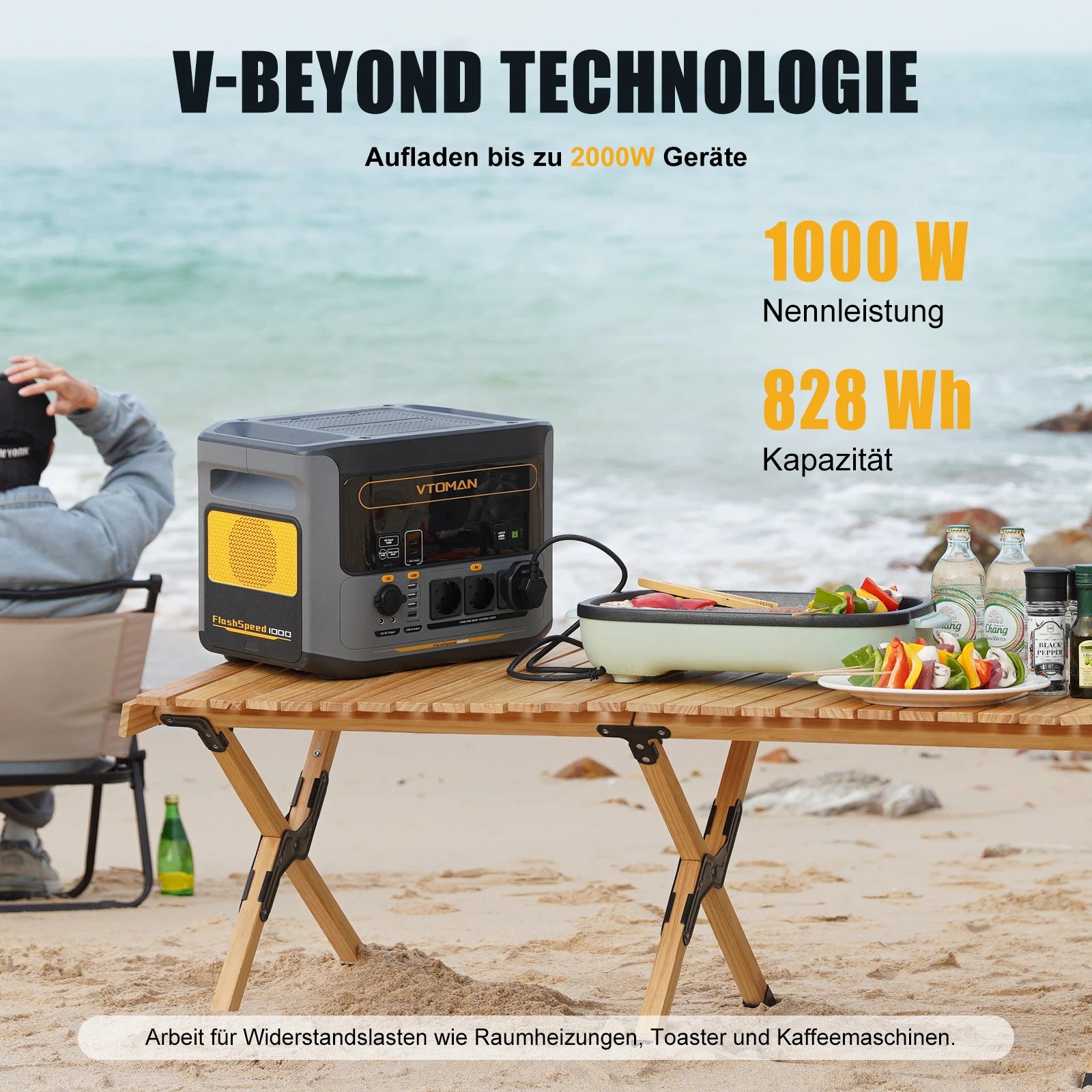 Portable Power Station 2000WLiFeP04 Battery